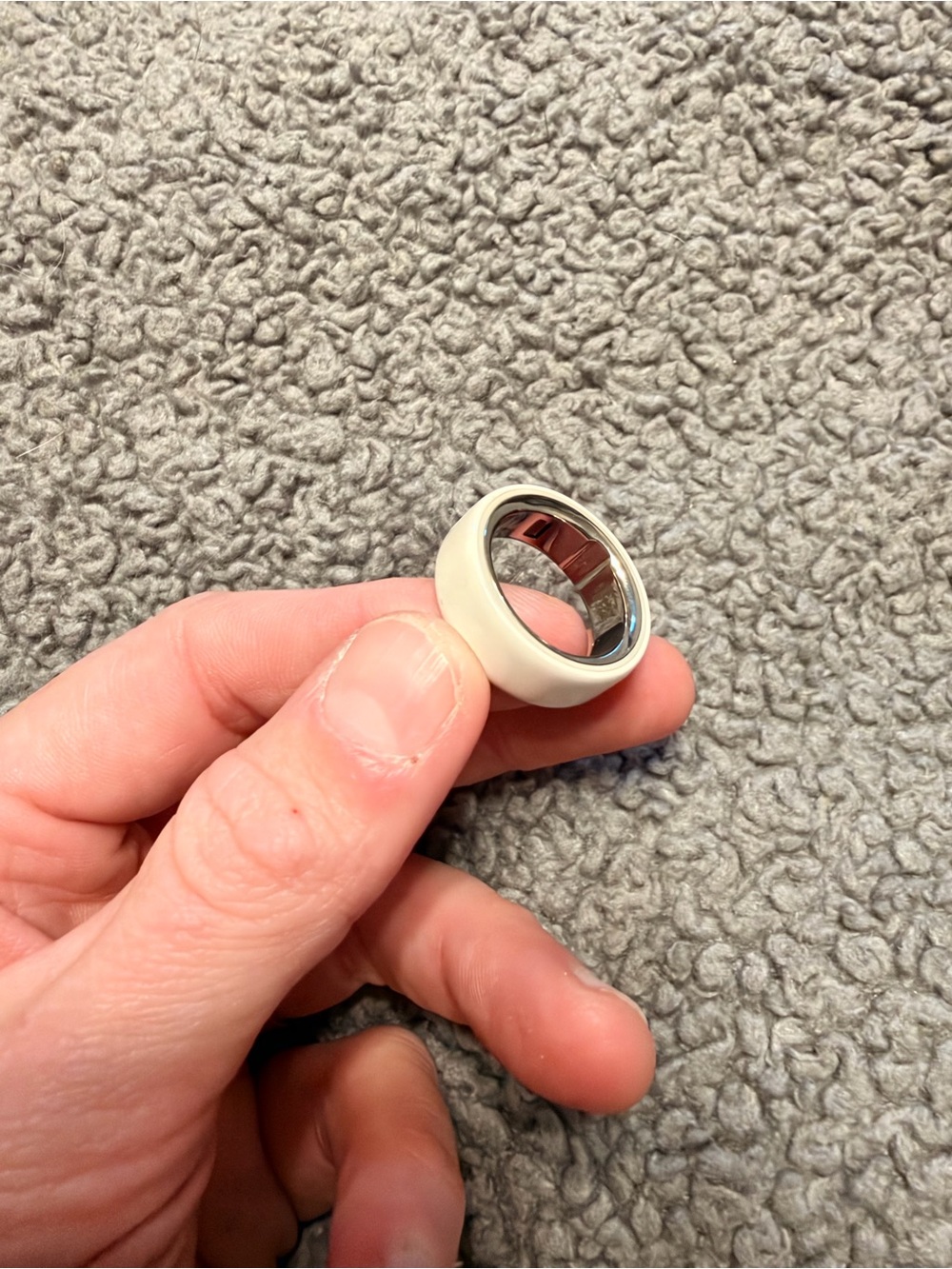 Ceramic oura Ring size 8
